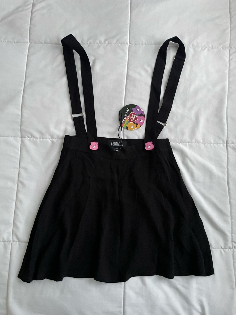DOLLS KILL x CARE BEARS Suspender Skirt